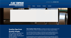 Desktop Screenshot of flaketompkins.com